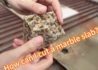 How to cut marble slab with water cnc?