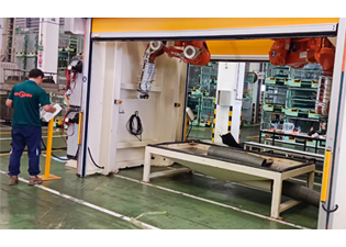 Precautions for moving robotic waterjet machine