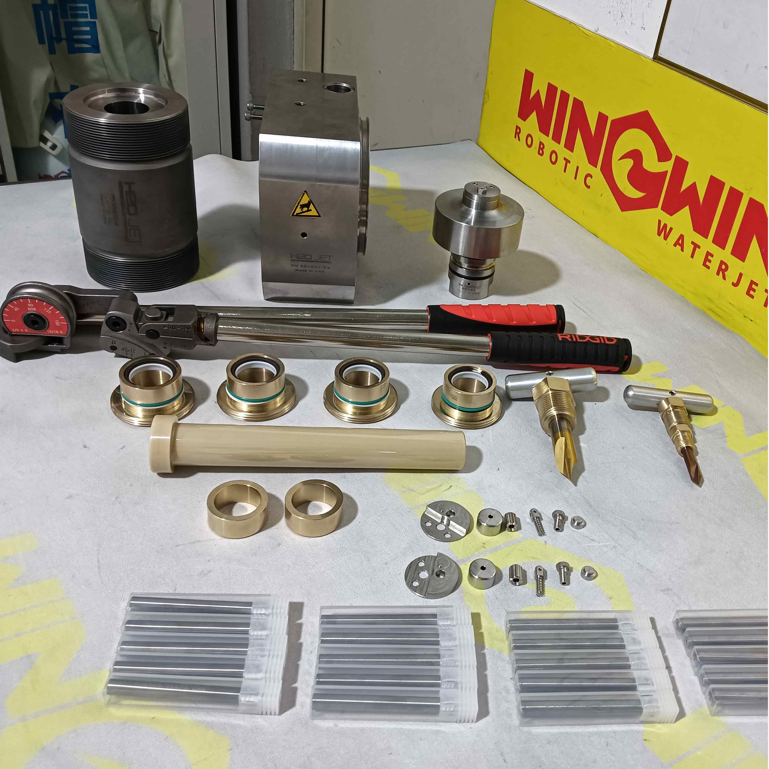 Shipment of Core High-Pressure Spare Parts from Winwin Waterjet — One-Stop Maintenance Solutions for Global Waterjet Equipment