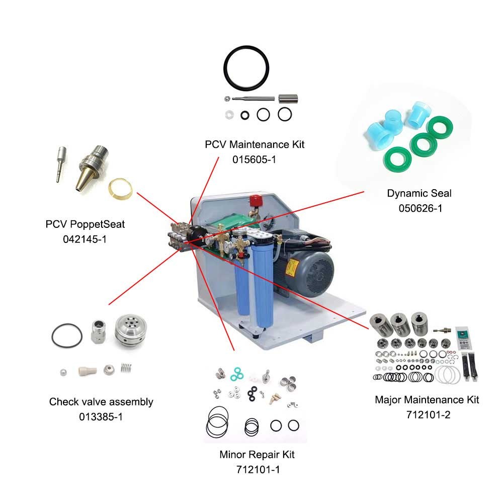 Direct Drive pump 006732-1 Check Valve Outlet Poppet Cage