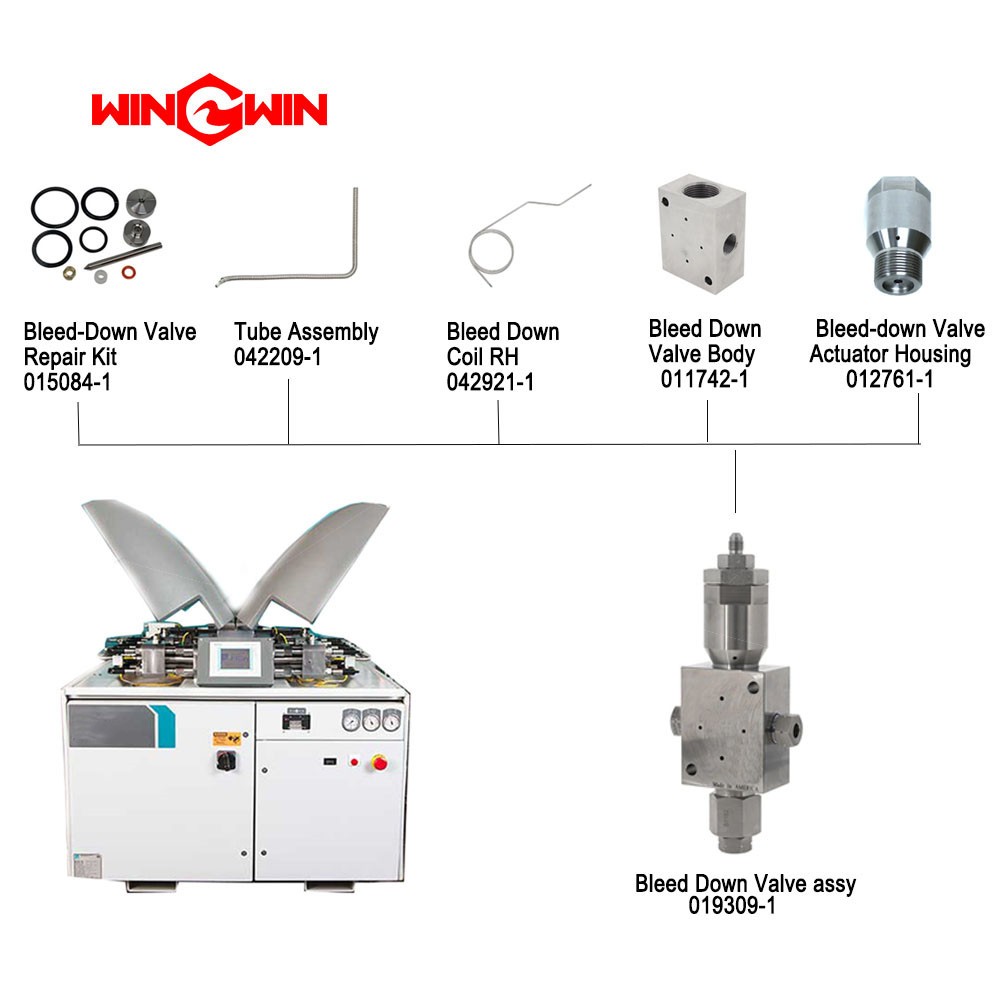 010253-1 Intensifier High-pressure Plunger Assembly