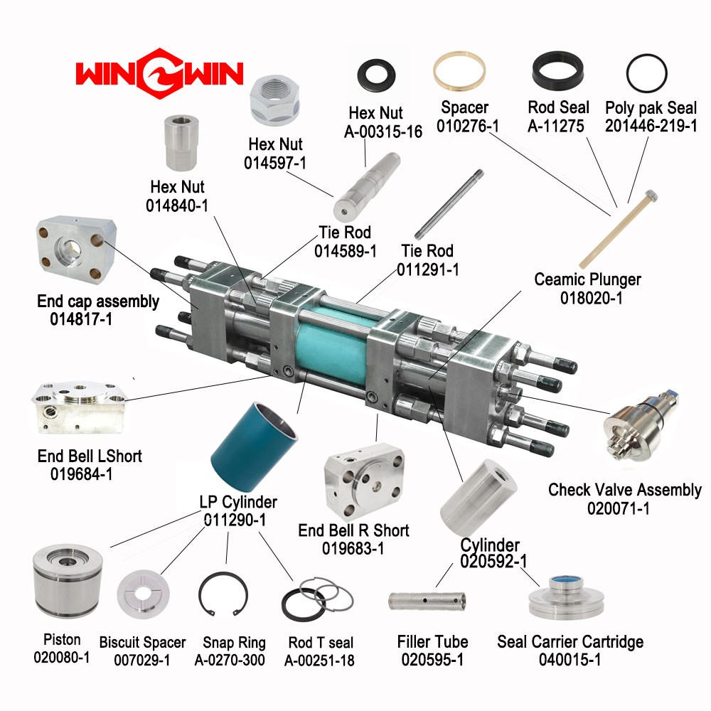 010253-1 Intensifier High-pressure Plunger Assembly