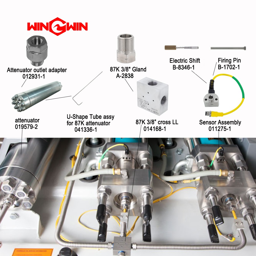 010253-1 Intensifier High-pressure Plunger Assembly