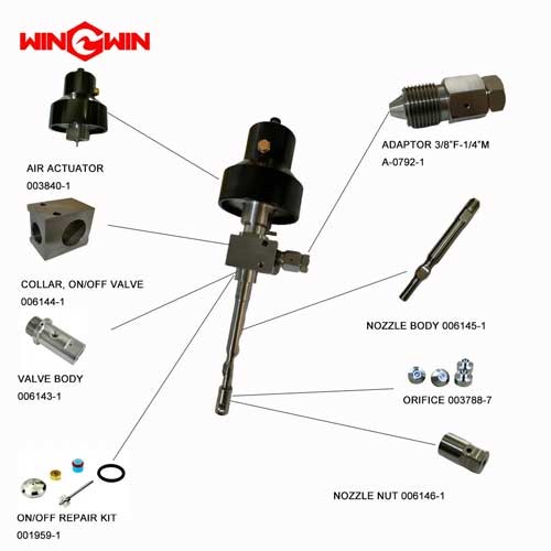 012509-1 F-LOW Pure Waterjet Cutting Head