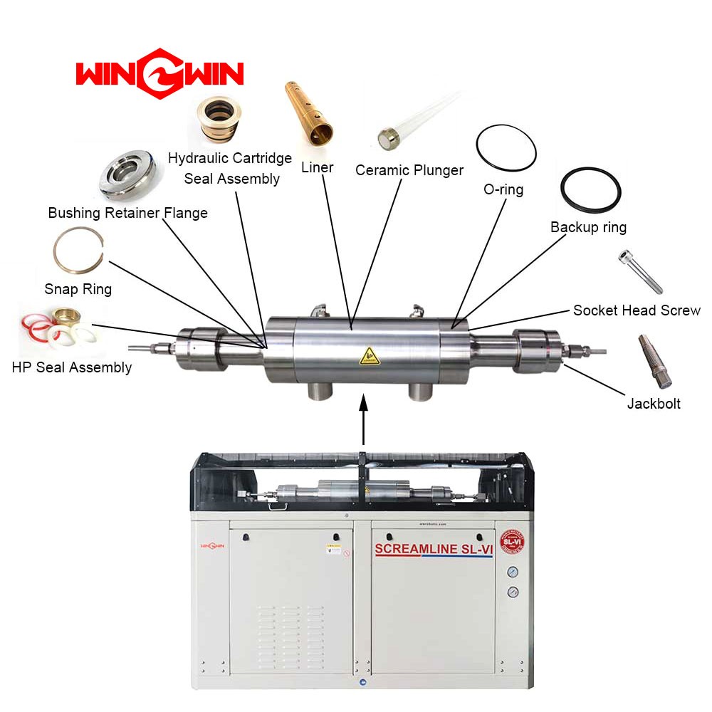 05034798 Retaining Ring for 100HP waterjet intensifier pump