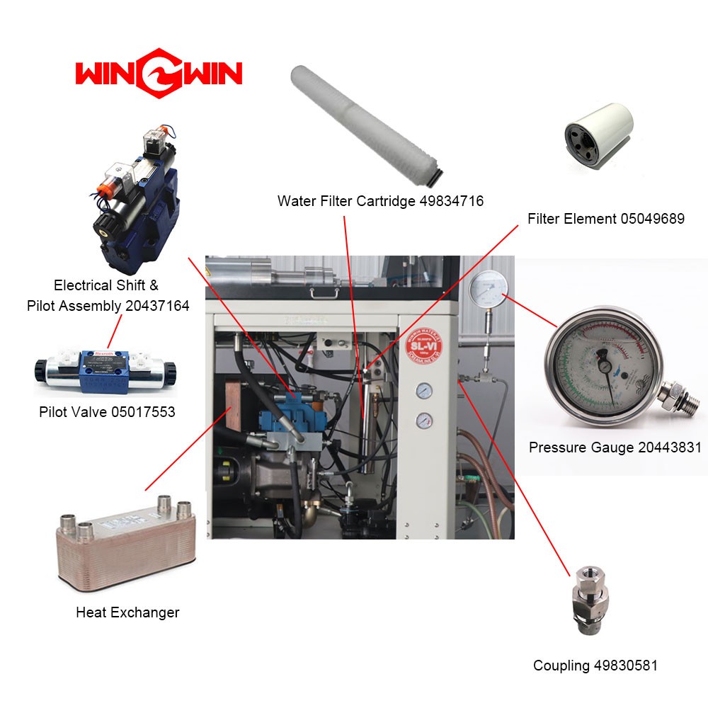 05120092 Backup ring for 100HP waterjet intensifier pump  