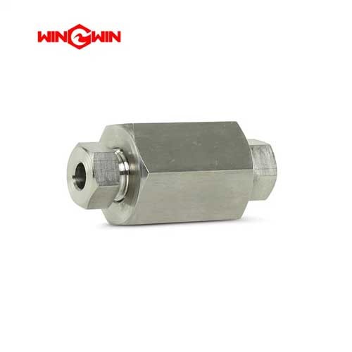 10079028 HP Coupling , .25 x .25, F/F High Pressure Fitting and Valve Assemblies