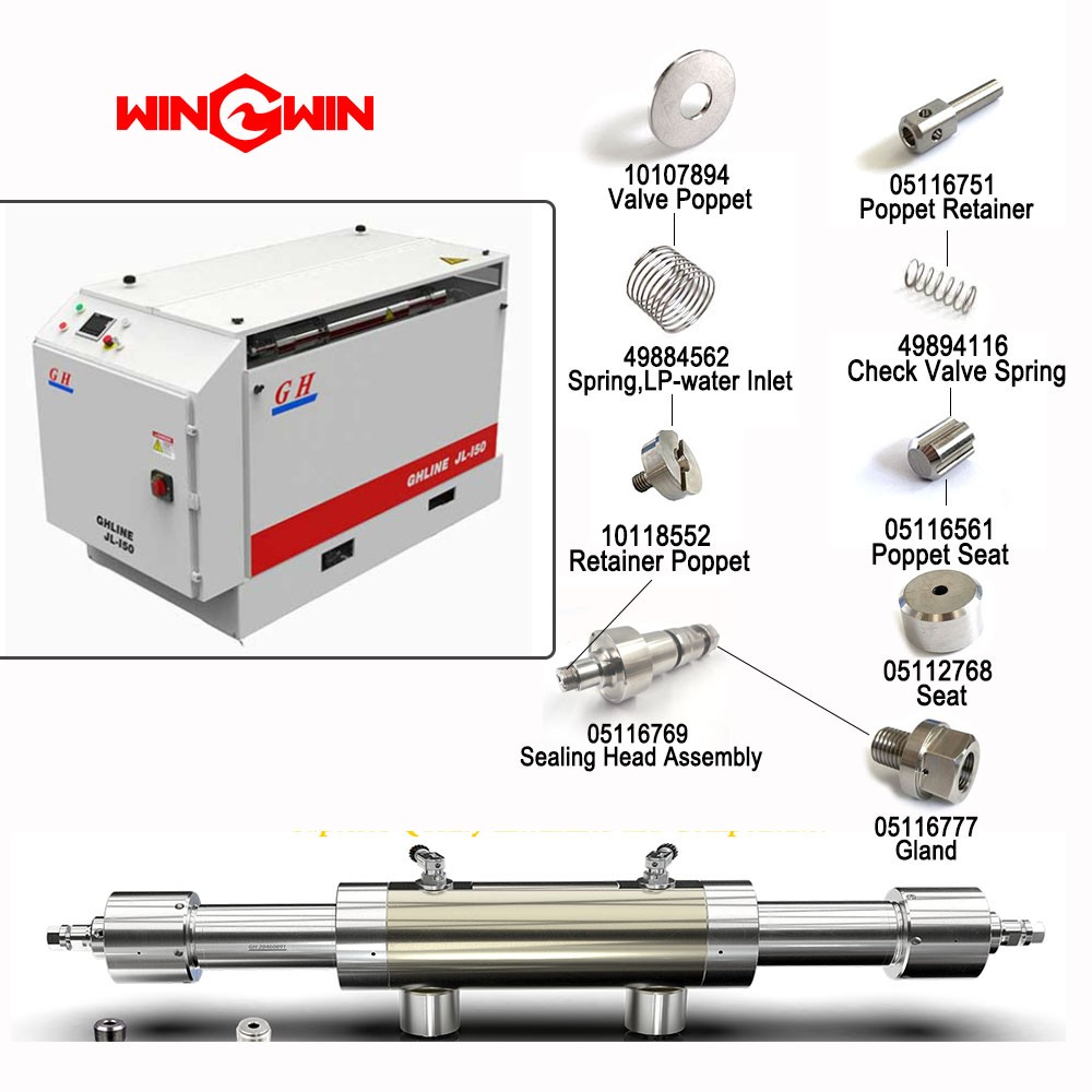 10178697 Poppet water jet cutting machine 