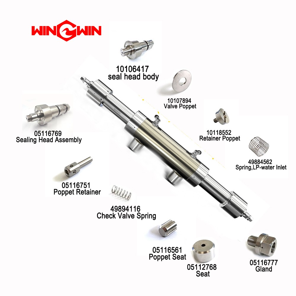 10178697 Poppet water jet cutting machine 