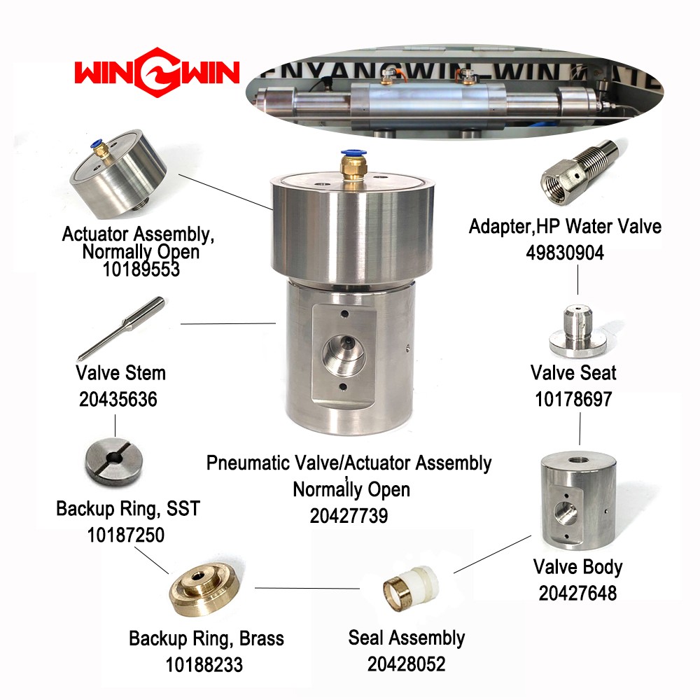 20427804 Support Intensifier water jet cutting pump  