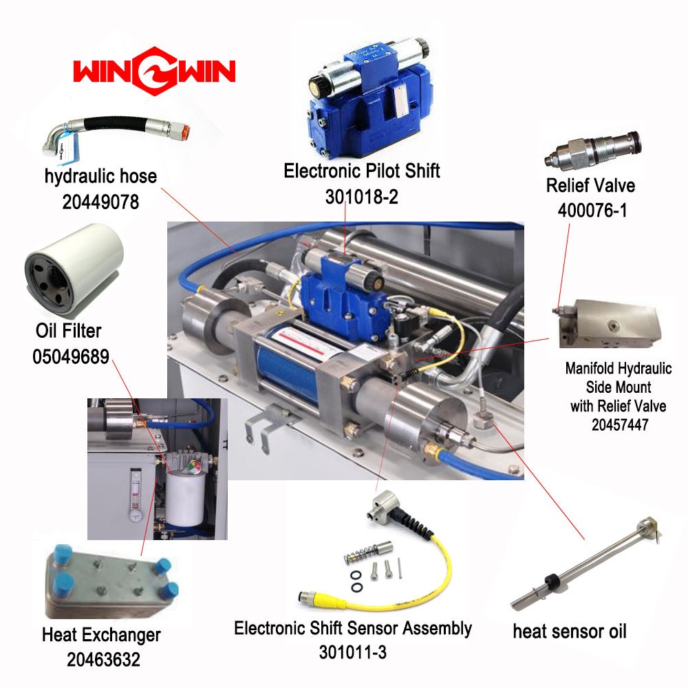 20428052 Seal Assembly for waterjet intensifier pump 