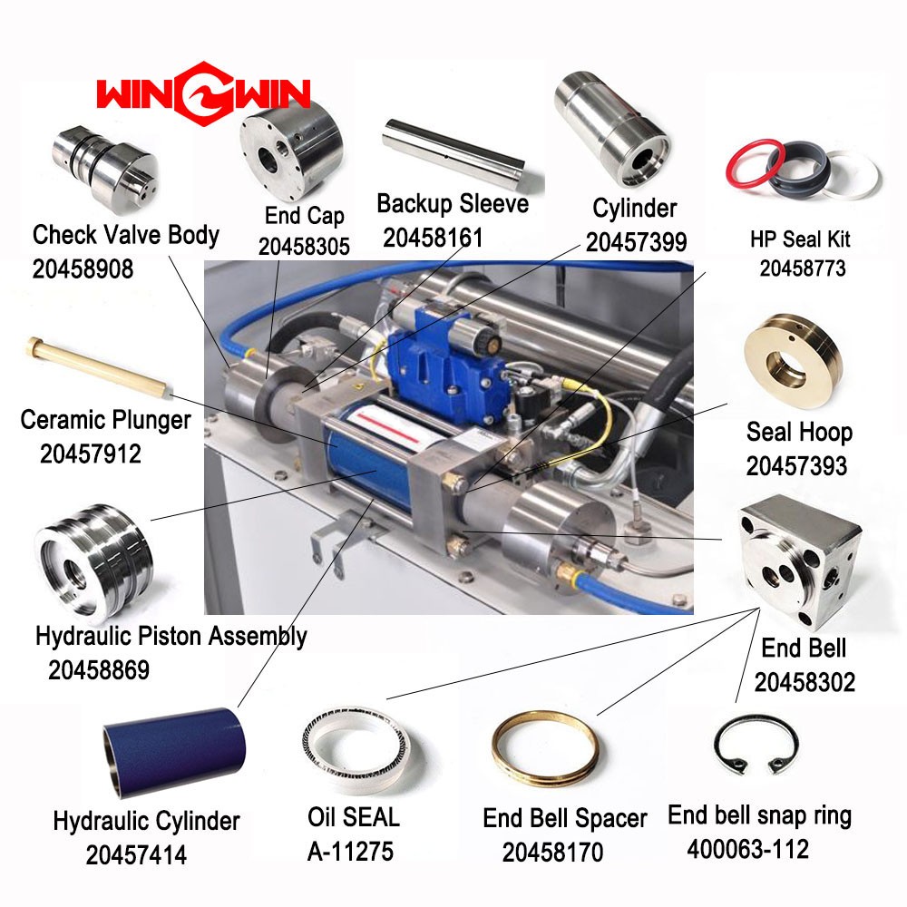 20457381 Gland for waterjet intensifier pump  