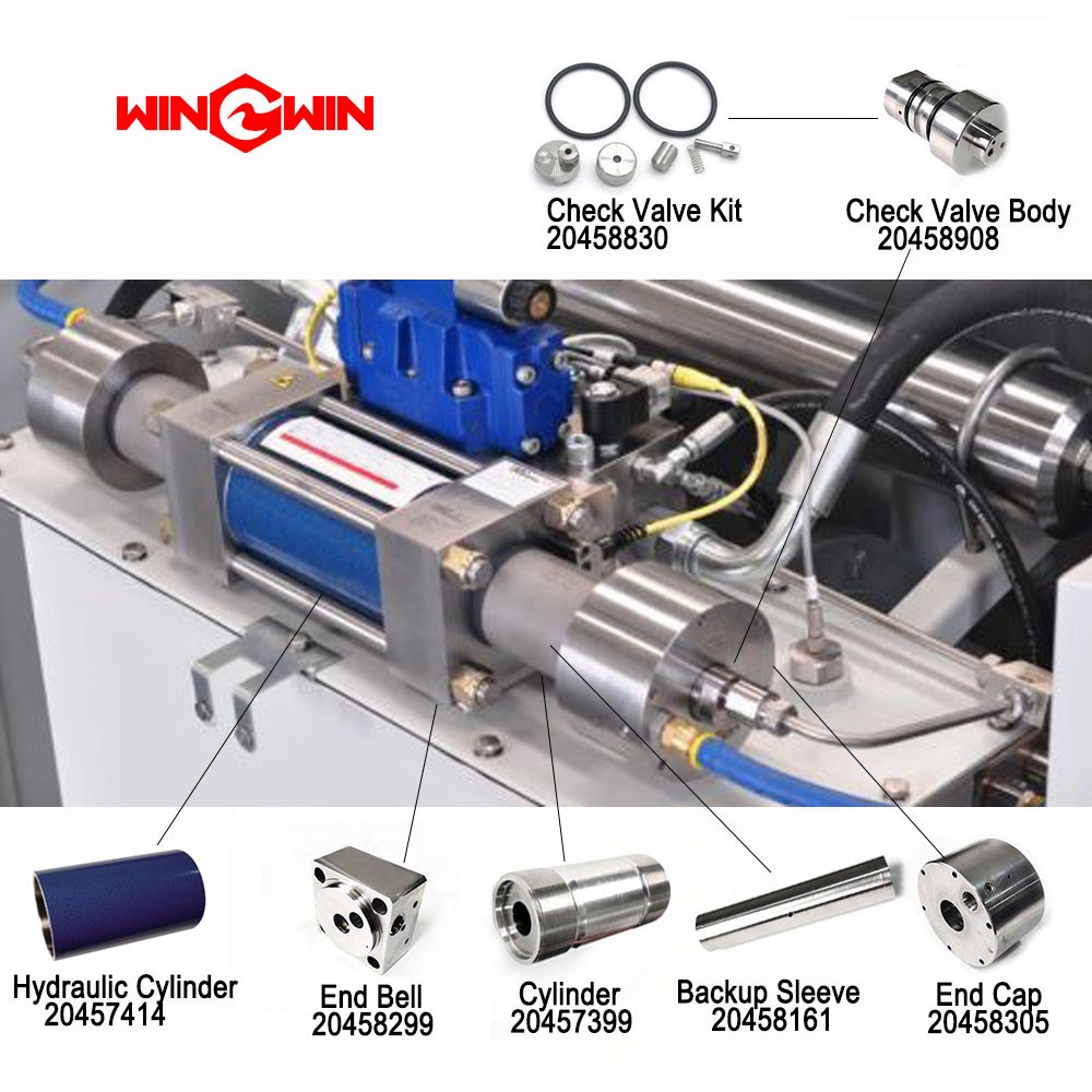 20458314 Intensifier Assembly Bench for waterjet intensifier pump 