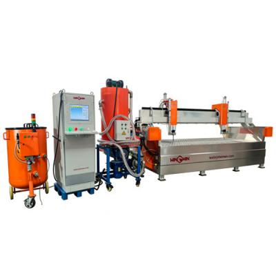 4020 3A double Z-Axis Waterjet Cutting Machine Equipped with Double Intensifier