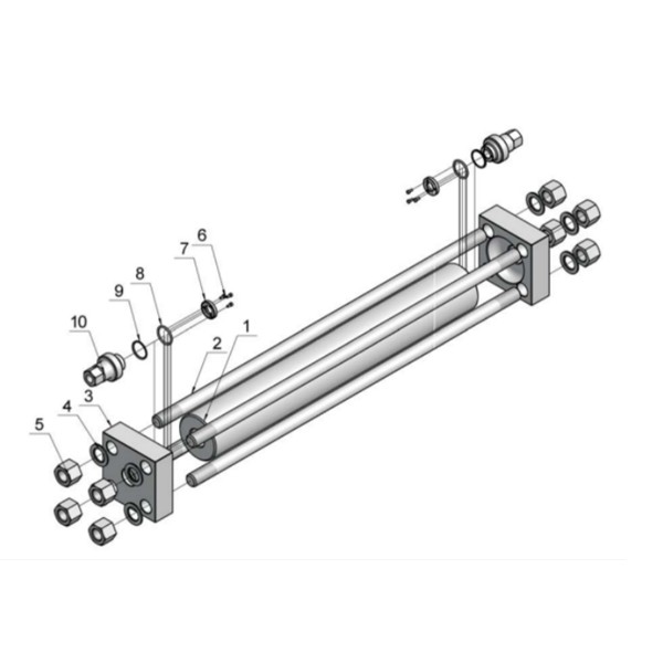 410000057 Dardi accumulator waterjet dardi