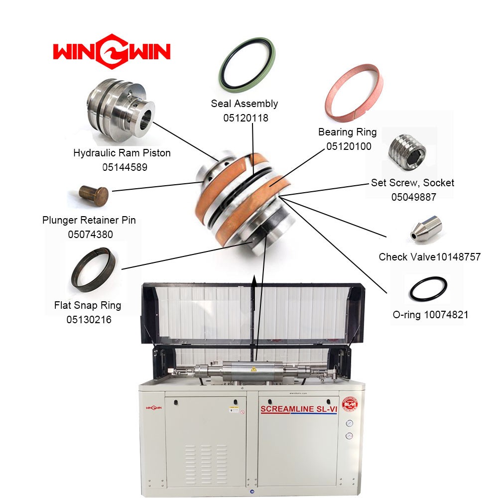 72110953 ,Poppet Retainer for 100HP waterjet intensifier pump 