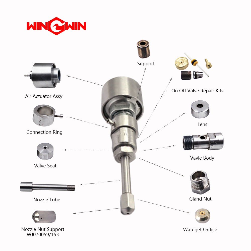 BFT waterjet cutting head Air Actuator