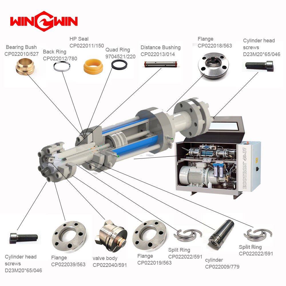  CP022044/844 Pressure Side valve for BFT waterjet  