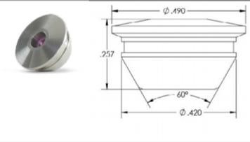 Diamond orifice water jet Flow waterjet parts