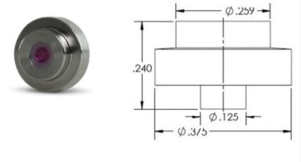 Diamond orifice water jet Flow waterjet parts