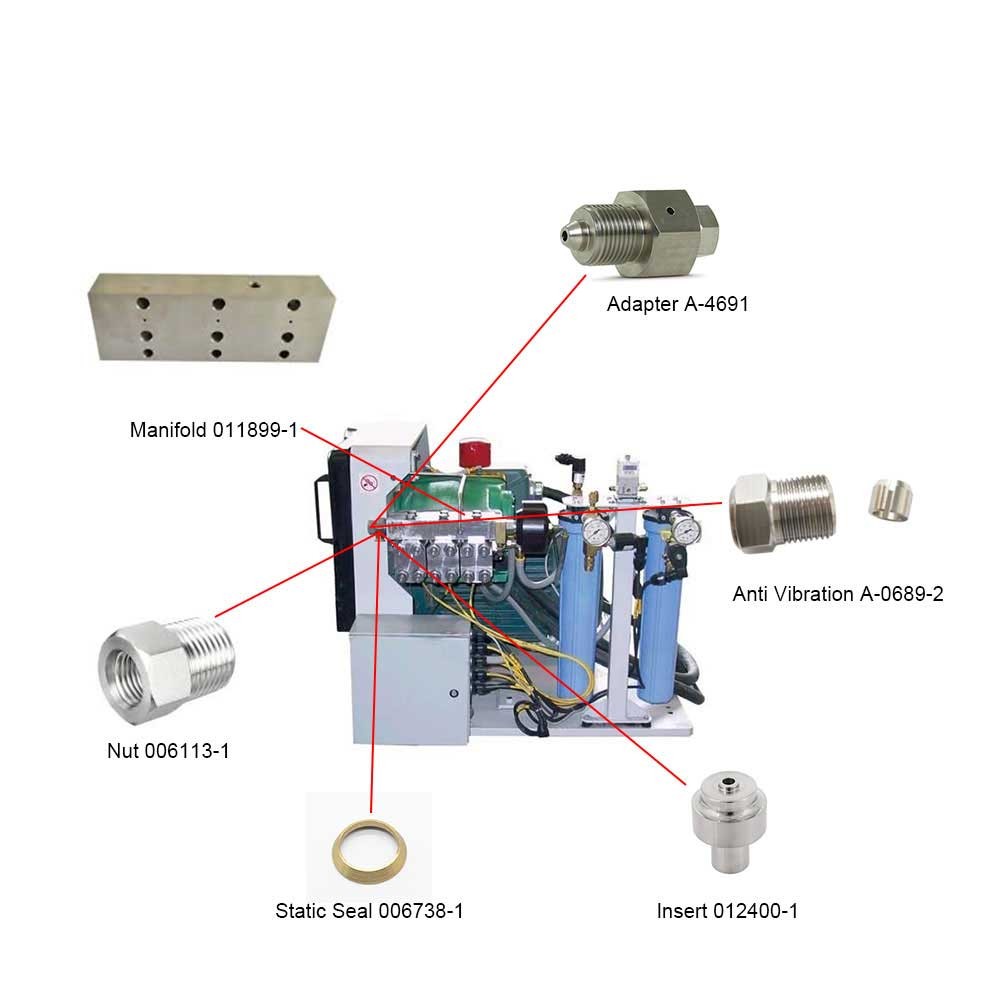 Direct Drive pump Anti Vibration A-0689-2