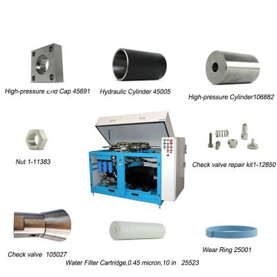 Jet edge parts Waterjet intensifier pump parts