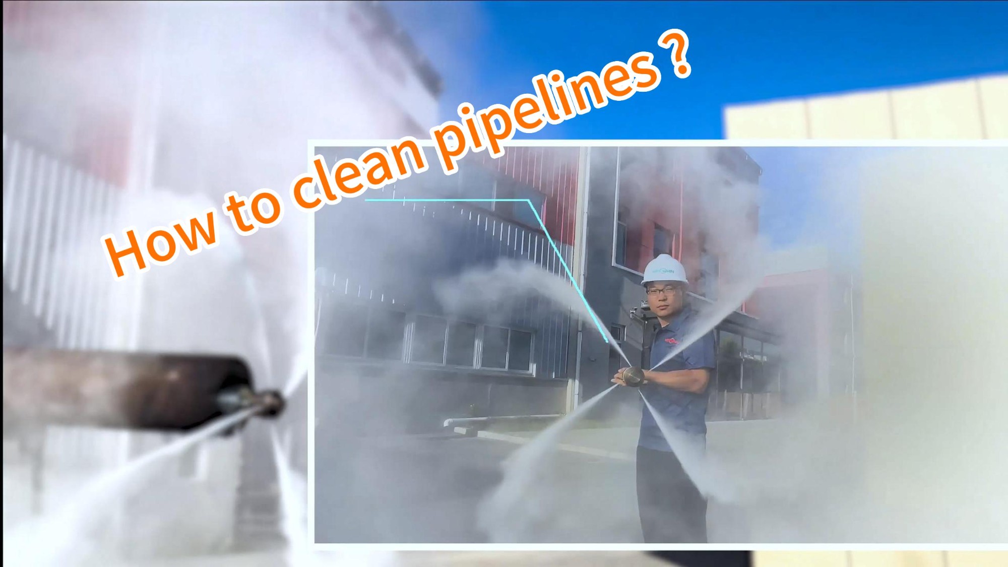 Oil pipelines Cleaning Solutions UHP Water jet Coating Removal system