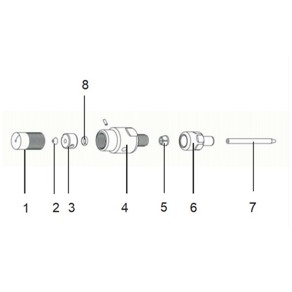 Sp5 Cutting head Dardi Sp5 waterjet parts