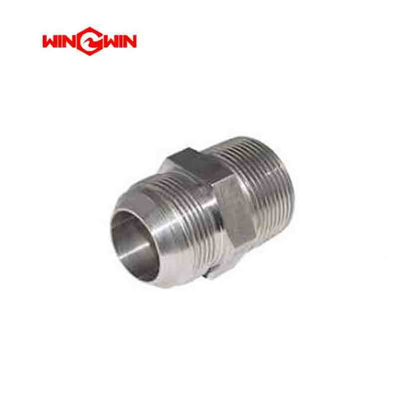 Stainless ¼” BSP - 09 JIC Nipple 208-4-0079