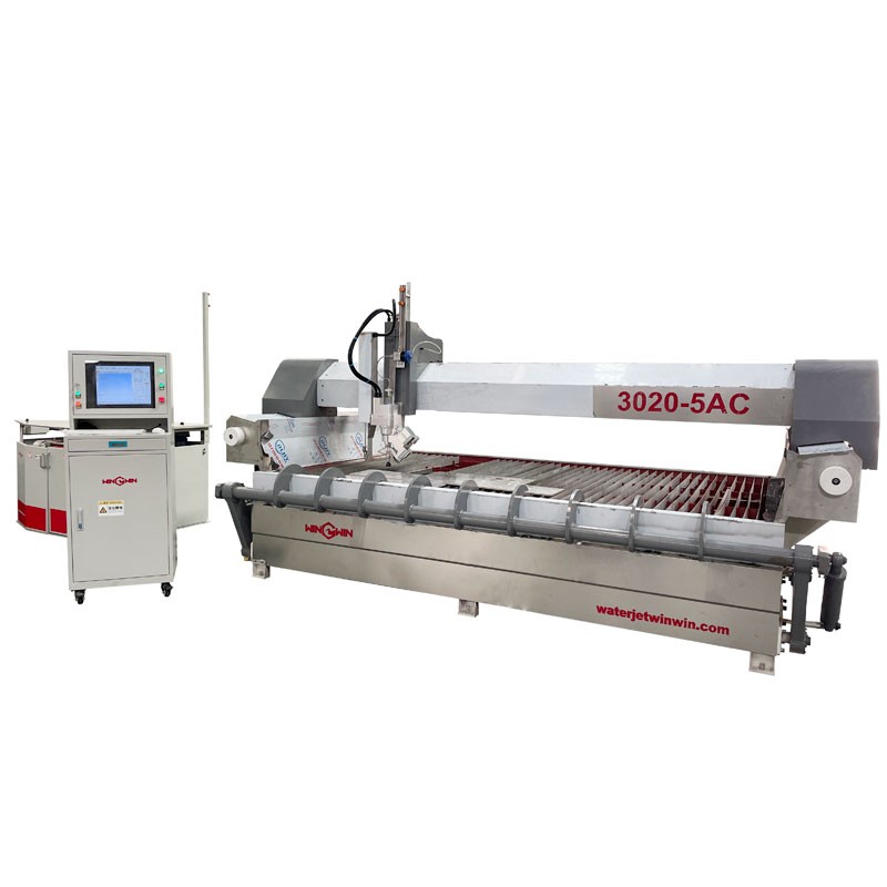 Waterjet 3020 Abrasive Water Jet Cutting Machine with Lift and laser height measurement