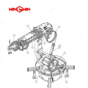 The iPad Pro Waterjet parts Coil 049407 COIL ASSY SUSPENSION;HP20D