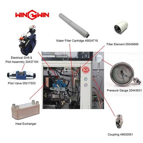  waterjet intensifier pump parts for SL-VI100HP 