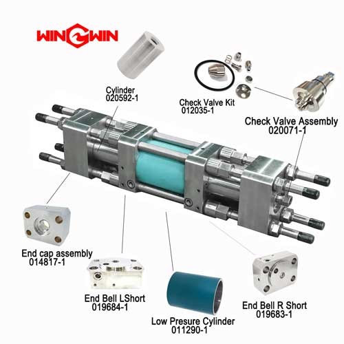 waterjet pump part for 87K waterjet pump  